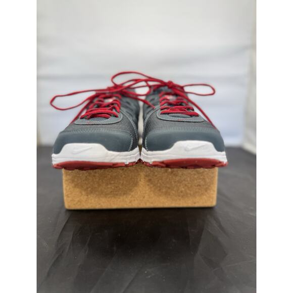 Nike Revolution 2 Men’s Size 12 Anthracite Red Running Shoes Mesh 554953-044